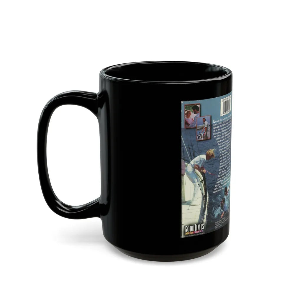 JAWS THE REVENGE (VHS COVER) - Black Coffee Mug-Go Mug Yourself