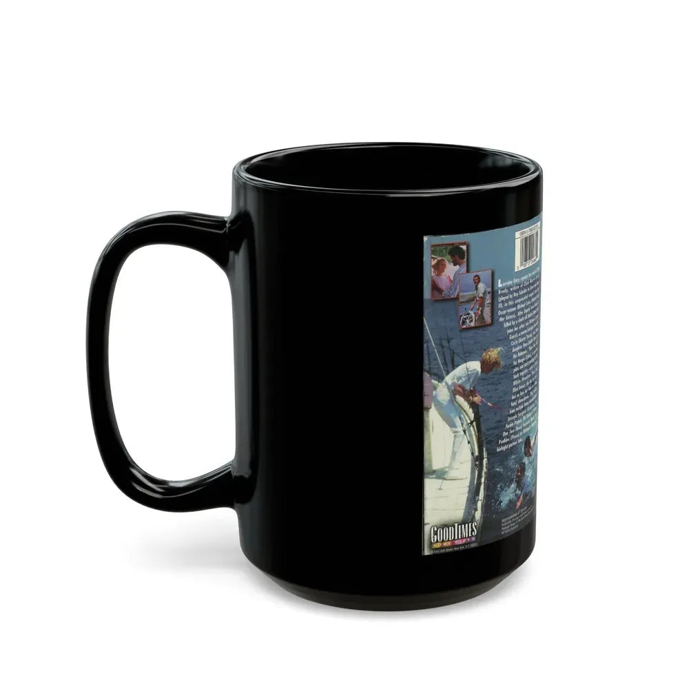 JAWS THE REVENGE (VHS COVER) - Black Coffee Mug - Go Mug Yourself