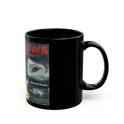 JAWS THE REVENGE (VHS COVER) - Black Coffee Mug-Go Mug Yourself