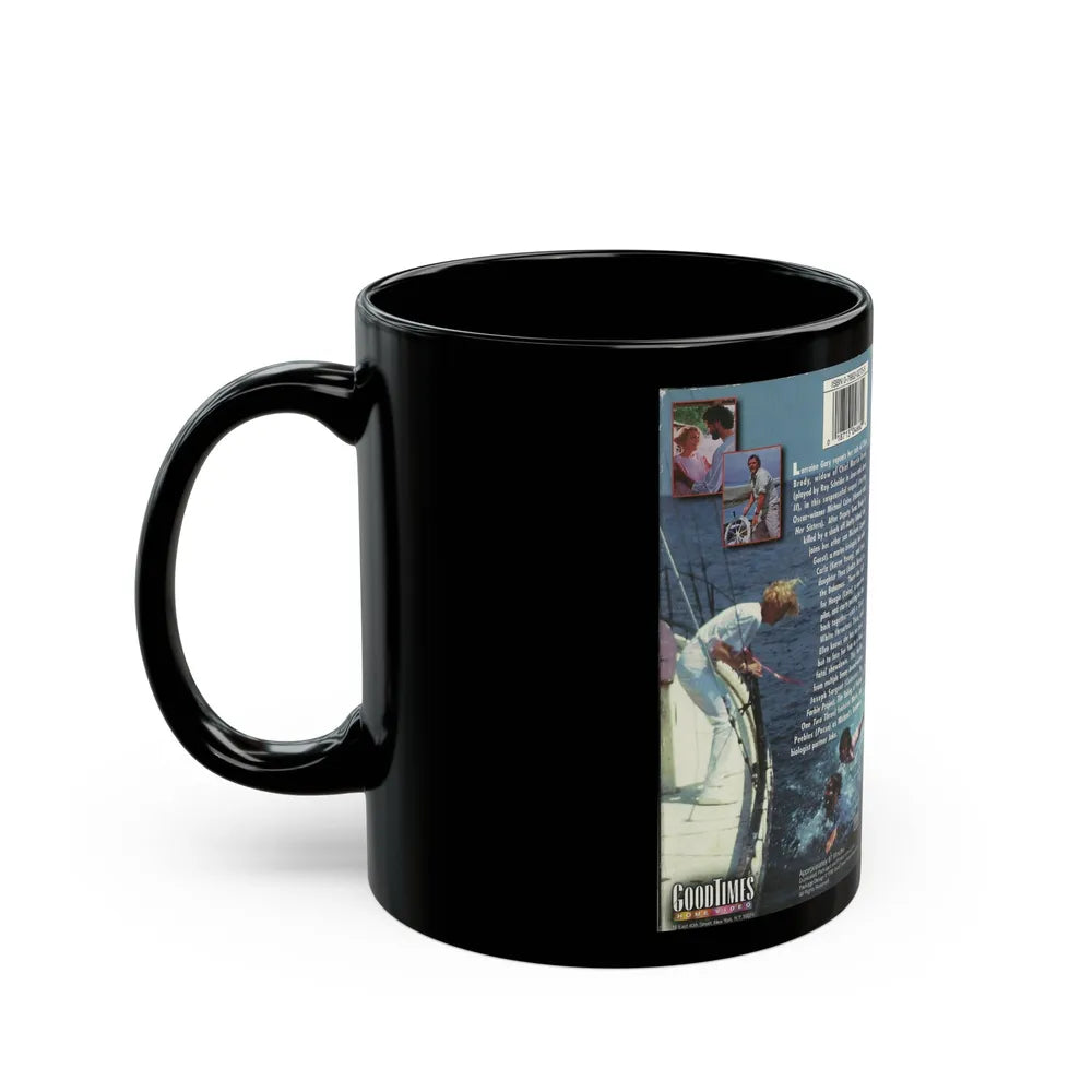 JAWS THE REVENGE (VHS COVER) - Black Coffee Mug-Go Mug Yourself