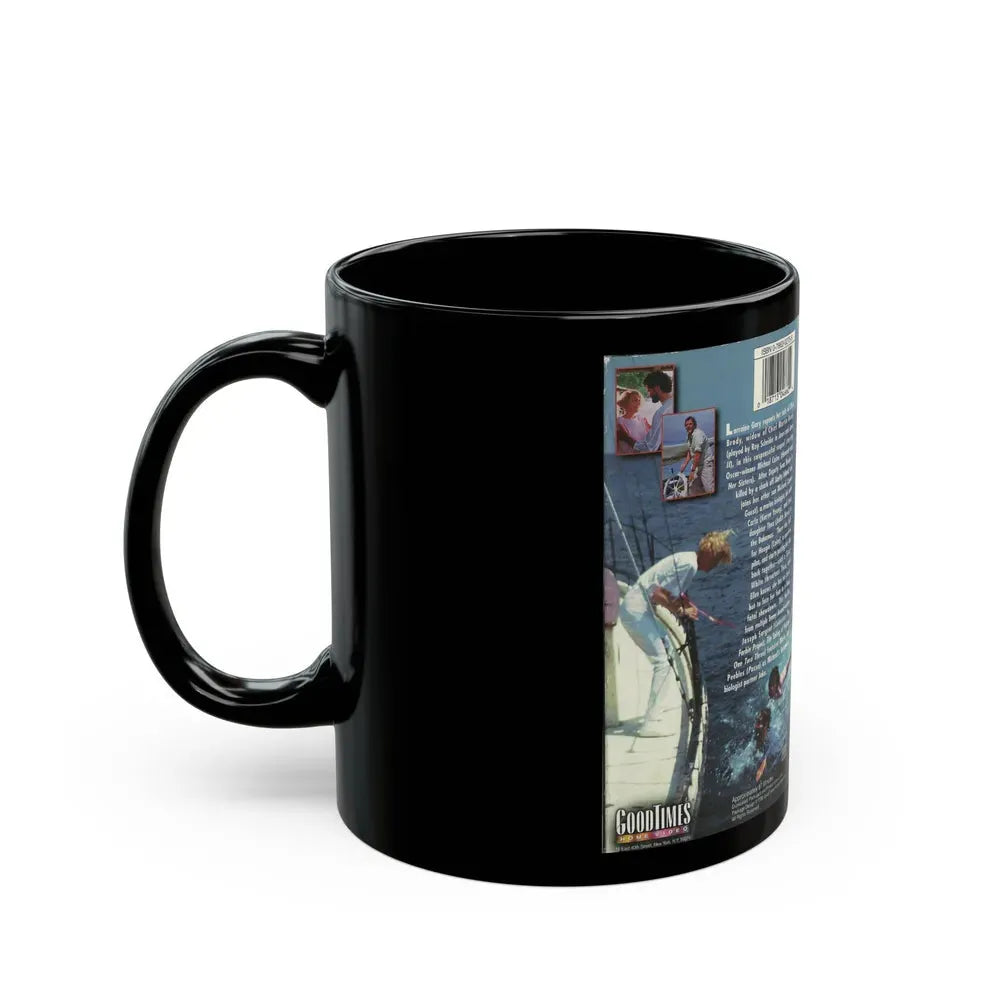 JAWS THE REVENGE (VHS COVER) - Black Coffee Mug - Go Mug Yourself