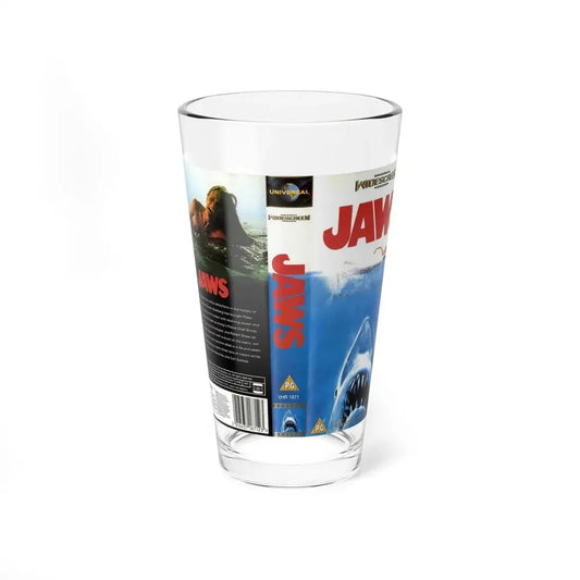 JAWS (VHS COVER) Pint Glass 16oz 16oz - Go Mug Yourself