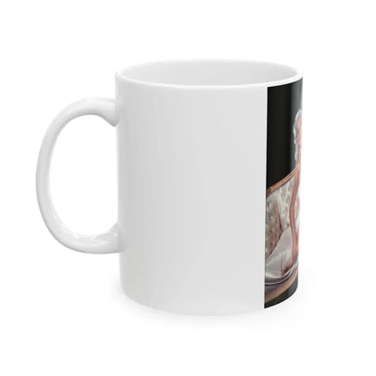 Jayne Mansfield #100 (Vintage Female Icon) White Coffee Mug - Go Mug Yourself
