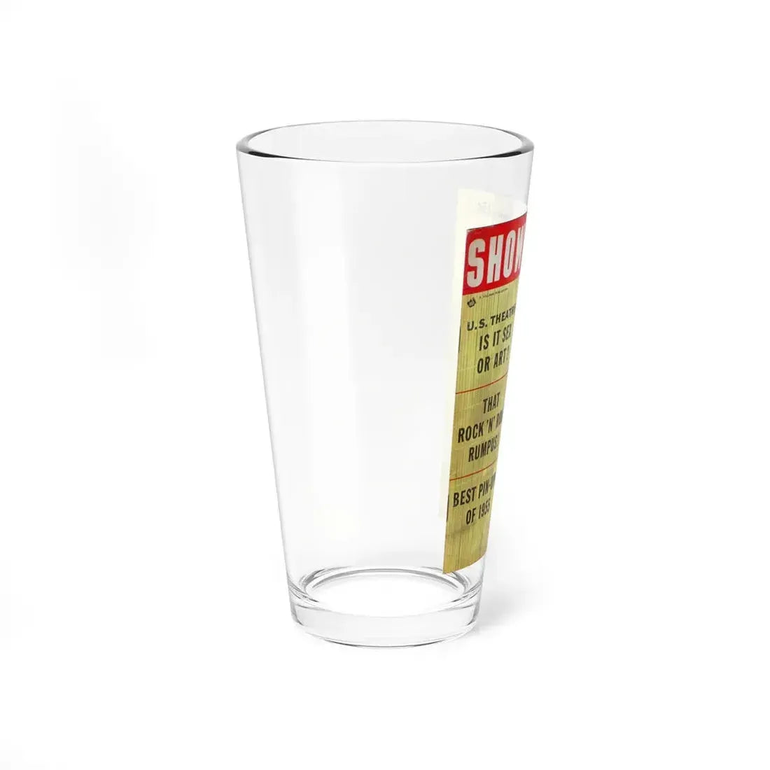 Jayne Mansfield #135 - Mag. Cover (Vintage Female Icon) Pint Glass 16oz - Go Mug Yourself