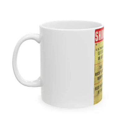 Jayne Mansfield #135 - Mag. Cover (Vintage Female Icon) White Coffee Mug - Go Mug Yourself