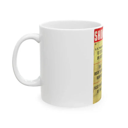 Jayne Mansfield #135 - Mag. Cover (Vintage Female Icon) White Coffee Mug - Go Mug Yourself