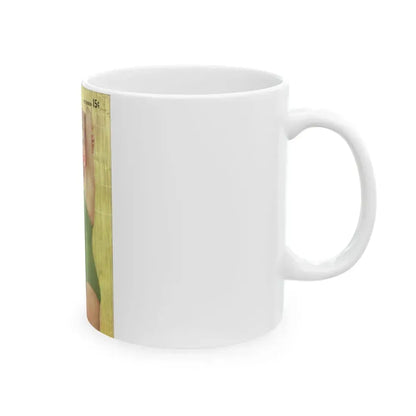Jayne Mansfield #135 - Mag. Cover (Vintage Female Icon) White Coffee Mug - Go Mug Yourself