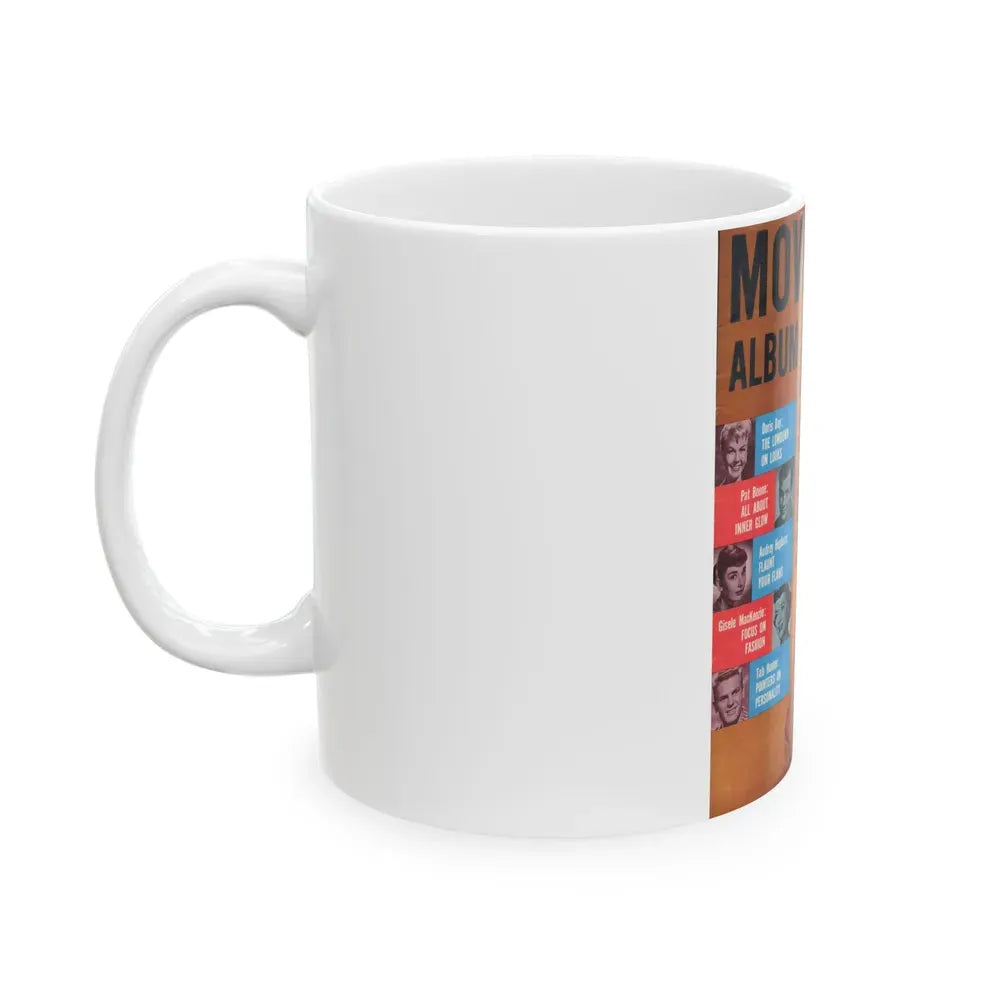 Jayne Mansfield #137 - Mag. Cover (Vintage Female Icon) White Coffee Mug - Go Mug Yourself