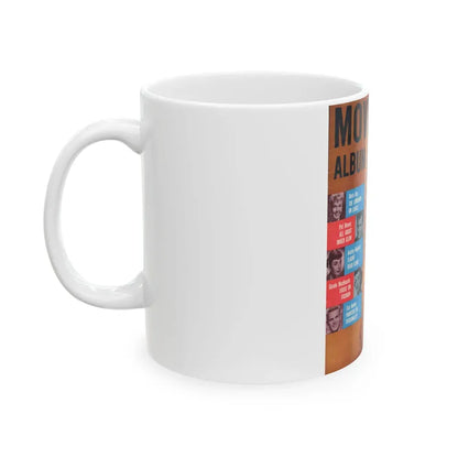 Jayne Mansfield #137 - Mag. Cover (Vintage Female Icon) White Coffee Mug - Go Mug Yourself