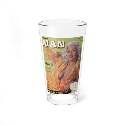 Jayne Mansfield #139 - Mag. Cover (Vintage Female Icon) Pint Glass 16oz 16oz - Go Mug Yourself