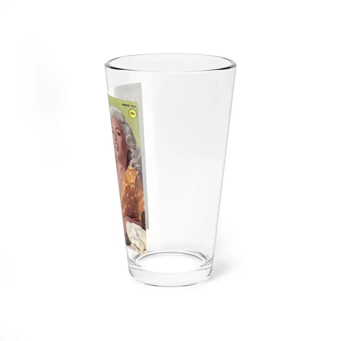 Jayne Mansfield #139 - Mag. Cover (Vintage Female Icon) Pint Glass 16oz - Go Mug Yourself