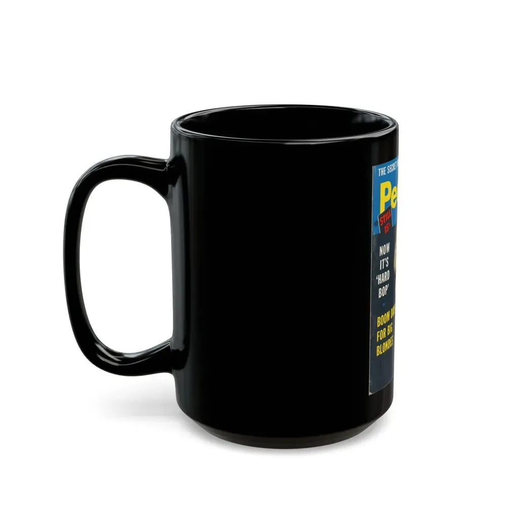 Jayne Mansfield #140 - Mag. Cover (Vintage Female Icon) Black Coffee Mug - Go Mug Yourself