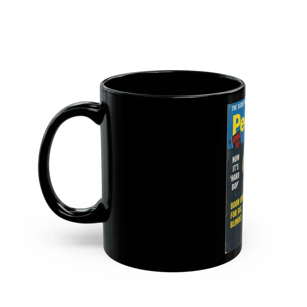 Jayne Mansfield #140 - Mag. Cover (Vintage Female Icon) Black Coffee Mug - Go Mug Yourself