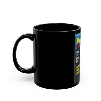 Jayne Mansfield #140 - Mag. Cover (Vintage Female Icon) Black Coffee Mug - Go Mug Yourself