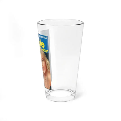 Jayne Mansfield #140 - Mag. Cover (Vintage Female Icon) Pint Glass 16oz - Go Mug Yourself