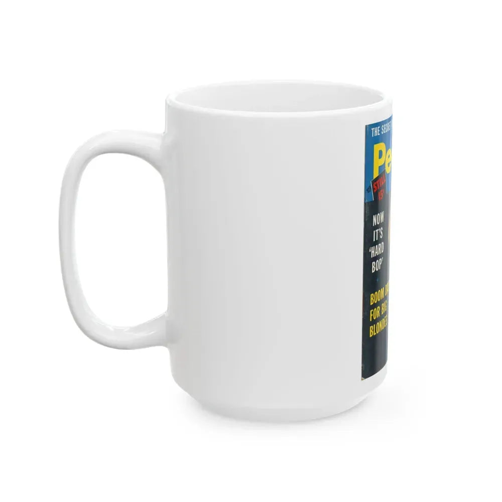 Jayne Mansfield #140 - Mag. Cover (Vintage Female Icon) White Coffee Mug - Go Mug Yourself