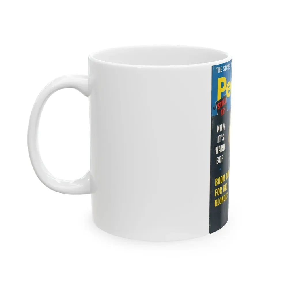 Jayne Mansfield #140 - Mag. Cover (Vintage Female Icon) White Coffee Mug - Go Mug Yourself