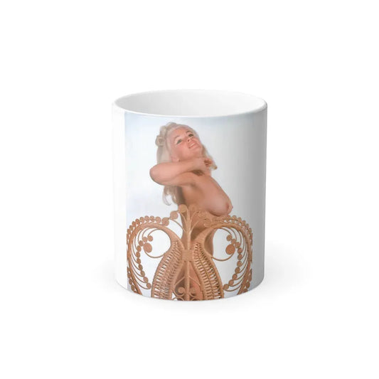 Jayne Mansfield #141 - Topless (Vintage Female Icon) Color Changing Coffee Mug 11oz - Go Mug Yourself