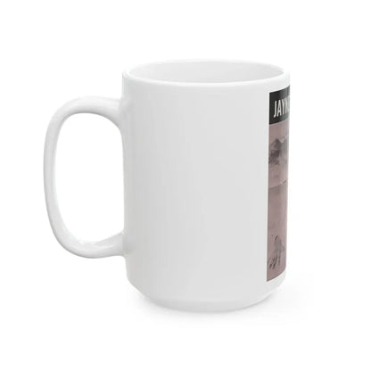 Jayne Mansfield #148 - Pose! Pocket Mag. July '58 - 1 B&W Centerfold Photo (Vintage Female Icon) White Coffee Mug - Go Mug Yourself