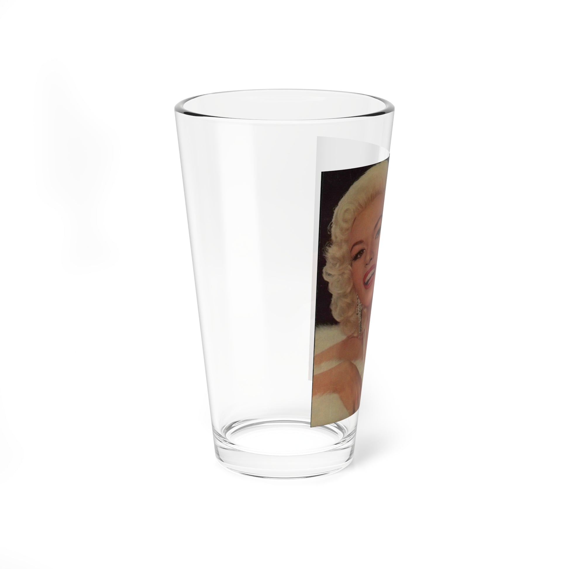 Jayne Mansfield #151 (Vintage Female Icon) Pint Glass 16oz-Go Mug Yourself