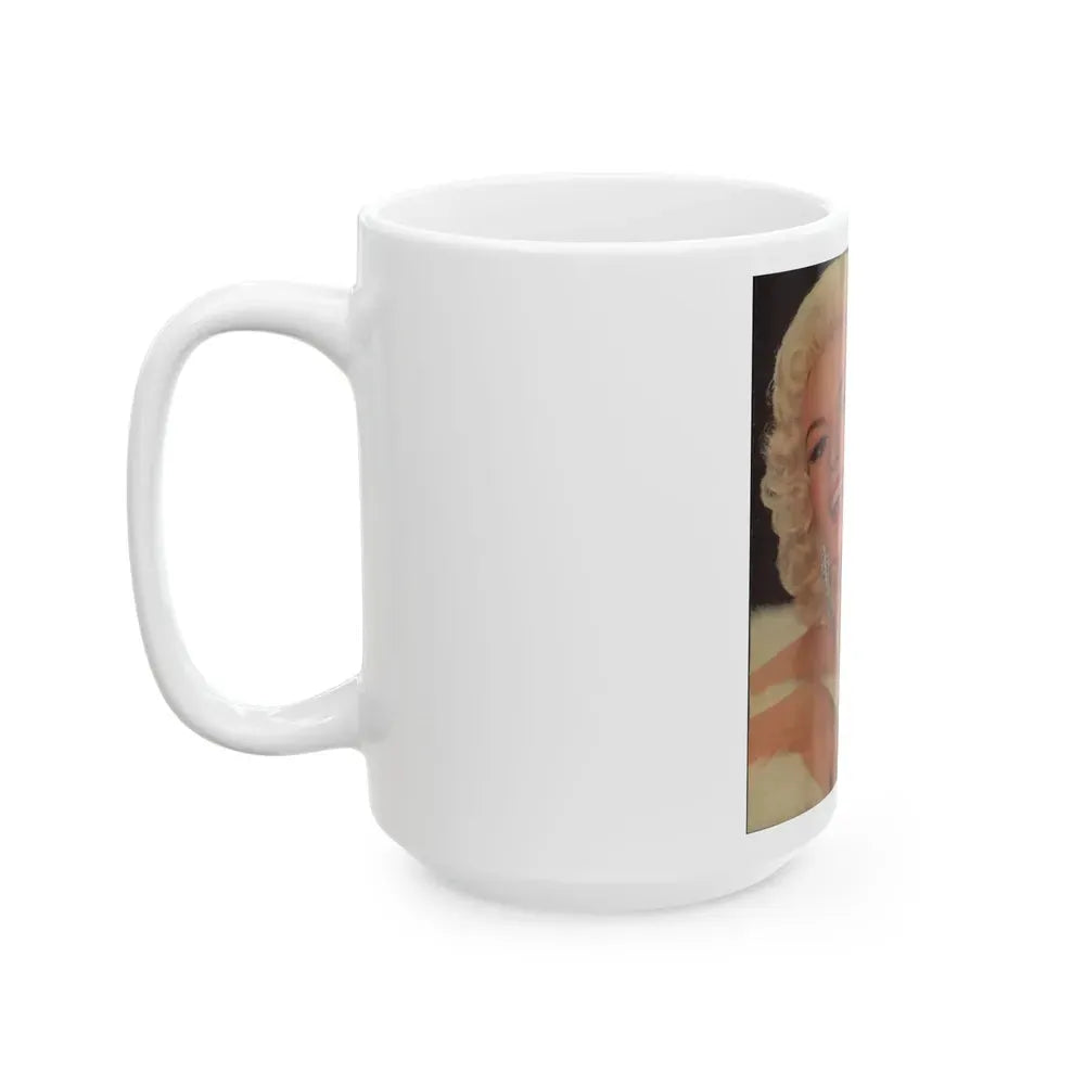 Jayne Mansfield #151 (Vintage Female Icon) White Coffee Mug - Go Mug Yourself