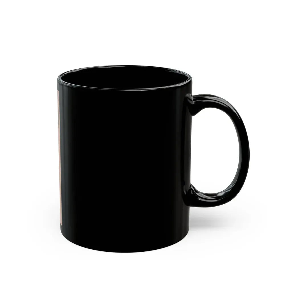 Jayne Mansfield #165 - 1 B&W Photo from Bold Pocket Mag. Jan. '56 (Vintage Female Icon) Black Coffee Mug - Go Mug Yourself