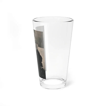 Jayne Mansfield #167 - 1 Page, 1 B&W Photo from Fabulous Females Mag. Issue #01 '55 (Vintage Female Icon) Pint Glass 16oz - Go Mug Yourself