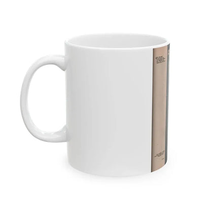 Jayne Mansfield #169 - Fabulous Females Mag. Issue #01 '55 - 1 B&W Photo (Vintage Female Icon) White Coffee Mug - Go Mug Yourself