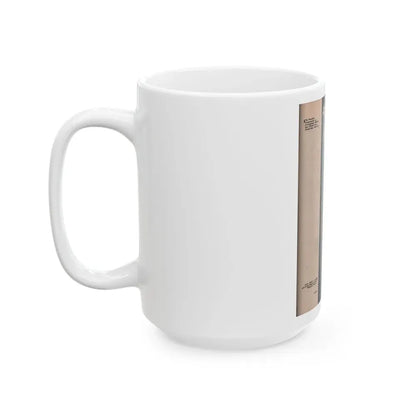 Jayne Mansfield #169 - Fabulous Females Mag. Issue #01 '55 - 1 B&W Photo (Vintage Female Icon) White Coffee Mug - Go Mug Yourself