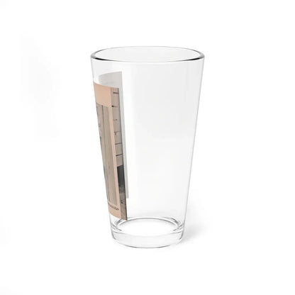 Jayne Mansfield #172 - Fabulous Females Mag. Issue #01 '55 - 1 B&W Photo (Vintage Female Icon) Pint Glass 16oz - Go Mug Yourself