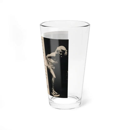 Jayne Mansfield #178 - 2 Pages, 3 B&W Photos, Captions & Article from Foto-rama Digest Mag. May '58 (Vintage Female Icon) Pint Glass 16oz - Go Mug Yourself