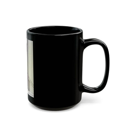 Jayne Mansfield #197 (Vintage Female Icon) Black Coffee Mug - Go Mug Yourself