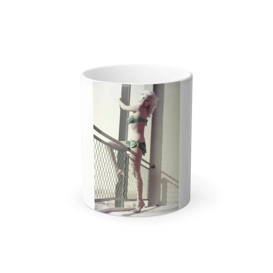 Jayne Mansfield #197 (Vintage Female Icon) Color Changing Coffee Mug 11oz - Go Mug Yourself
