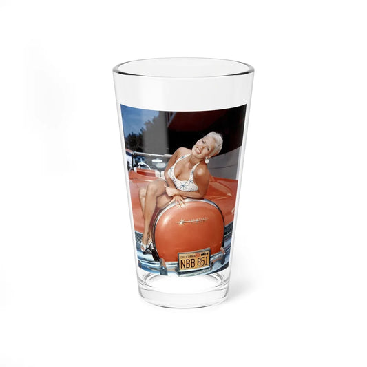 Jayne Mansfield #20 (Vintage Female Icon) Pint Glass 16oz-16oz-Go Mug Yourself