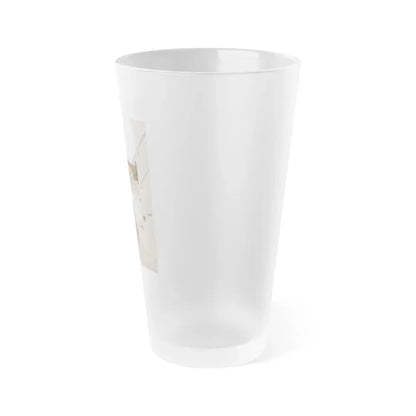 Jayne Mansfield #202 (Vintage Female Icon) Frosted Pint Glass 16oz - Go Mug Yourself
