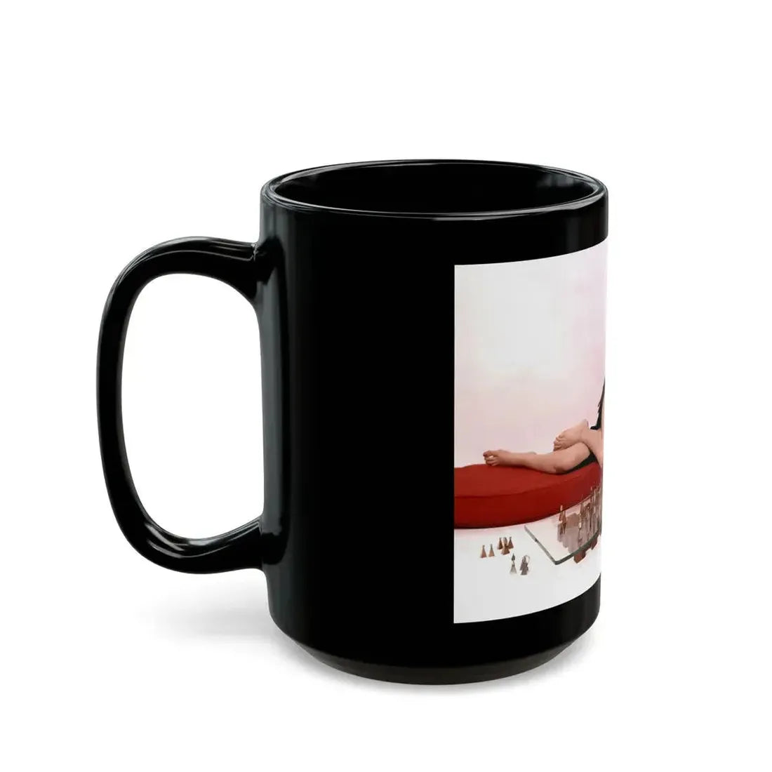 Jayne Mansfield #204 (Vintage Female Icon) Black Coffee Mug - Go Mug Yourself