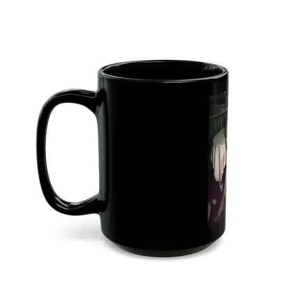 Jayne Mansfield #207 (Vintage Female Icon) Black Coffee Mug - Go Mug Yourself