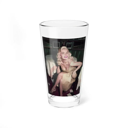 Jayne Mansfield #207 (Vintage Female Icon) Pint Glass 16oz 16oz - Go Mug Yourself