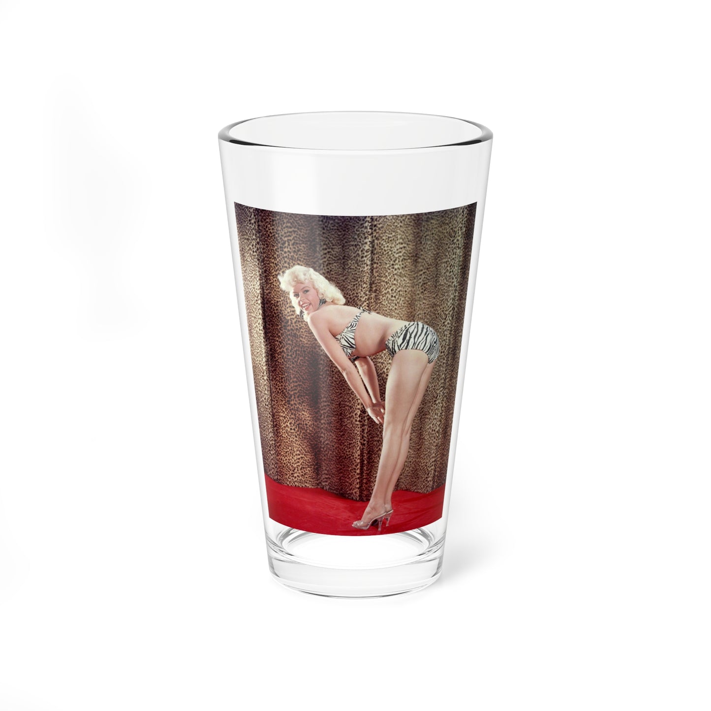 Jayne Mansfield #209 (Vintage Female Icon) Pint Glass 16oz-16oz-Go Mug Yourself