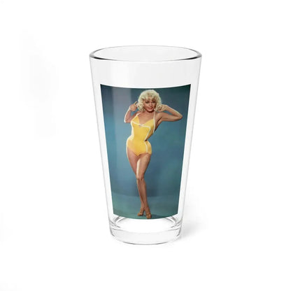 Jayne Mansfield #211 (Vintage Female Icon) Pint Glass 16oz 16oz - Go Mug Yourself