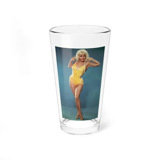 Jayne Mansfield #211 (Vintage Female Icon) Pint Glass 16oz 16oz - Go Mug Yourself