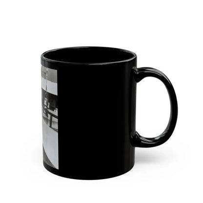 Jayne Mansfield #215 (Vintage Female Icon) Black Coffee Mug - Go Mug Yourself