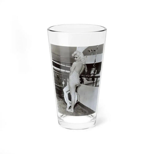Jayne Mansfield #215 (Vintage Female Icon) Pint Glass 16oz 16oz - Go Mug Yourself
