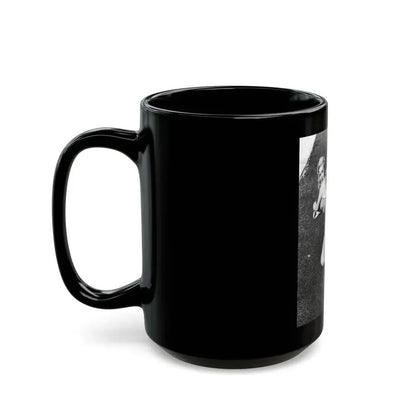 Jayne Mansfield #217 (Vintage Female Icon) Black Coffee Mug - Go Mug Yourself
