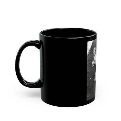 Jayne Mansfield #217 (Vintage Female Icon) Black Coffee Mug - Go Mug Yourself