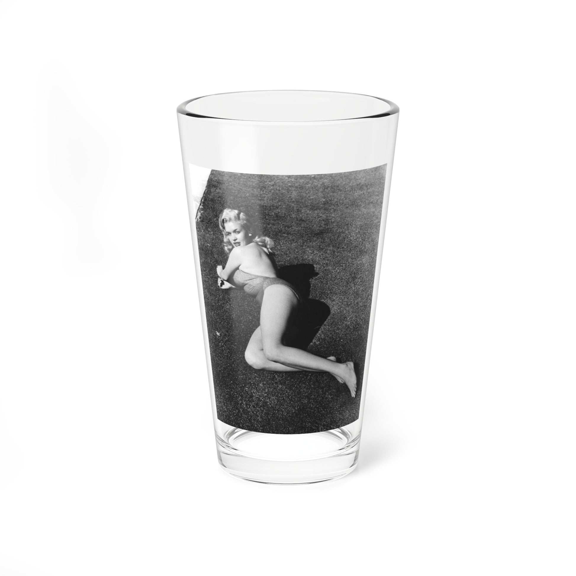 Jayne Mansfield #217 (Vintage Female Icon) Pint Glass 16oz-16oz-Go Mug Yourself