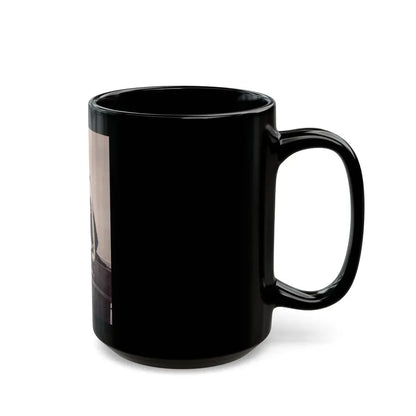 Jayne Mansfield #222 (Vintage Female Icon) Black Coffee Mug - Go Mug Yourself