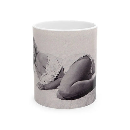 Jayne Mansfield #224 (Vintage Female Icon) White Coffee Mug 11oz - Go Mug Yourself