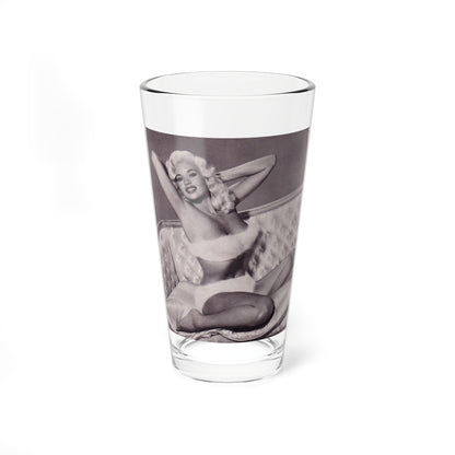 Jayne Mansfield #225 (Vintage Female Icon) Pint Glass 16oz-16oz-Go Mug Yourself