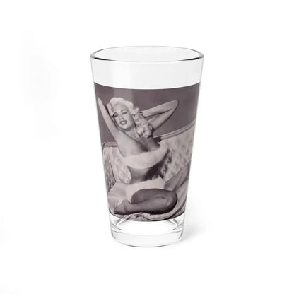 Jayne Mansfield #225 (Vintage Female Icon) Pint Glass 16oz 16oz - Go Mug Yourself